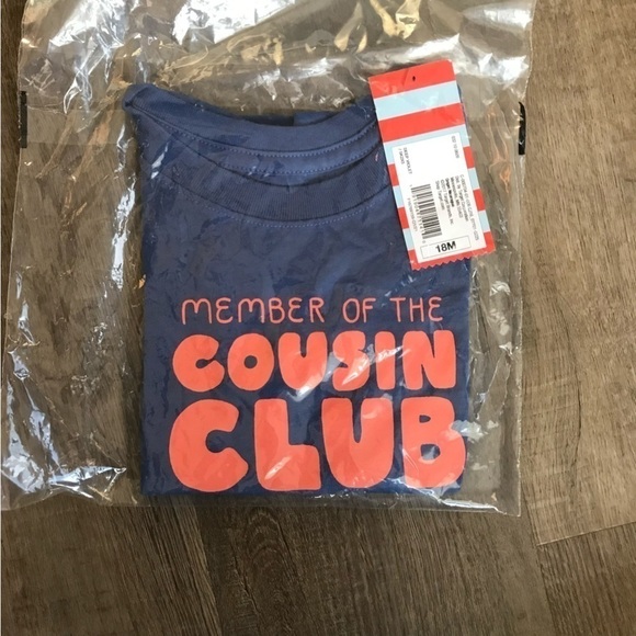 4/$25 Cousin Club Tee Shirt 18 Month - Picture 2 of 4